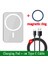 C Tipi Kablo ile 65W Manyetik Kablosuz Şarj Aletleri Araç Hava Firar Telefon Tutucu iPhone 12 13 14 Pro Max Mini Araç Şarj Cihazı Hızlı Şarj Istasyonu (Yurt Dışından) 1