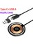 Tip C ve USB A 65W Manyetik Kablosuz Şarj Pedi iPhone 14 13 12 11 Pro Max x Xiaomi Telefon Şarj Cihazları Indüksiyon Hızlı Şarj Istasyonu Istasyonu (Yurt Dışından) 1