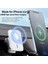 Beyaz Hiçbir Kablo 100W Manyetik Araba Kablosuz Şarj Cihazları Hava Firar Telefon Tutucu iphone 14 13 12 Pro Max Macsafe Şarj Cihazı Hızlı Şarj Istasyonu (Yurt Dışından) 5