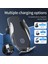 Siyah Araç Şarj Cihazı Fdgao 2'si 1 Arada Otomatik Kablosuz Şarj Cihazı Manyetik USB 15W Hızlı Şarj Tutucu iPhone 14 13 12 11 Xs Xr x 8 Samsung S22 S21 (Yurt Dışından) 2