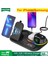 iPhone Için Ab Tak 30W 4'ü 1 Arada Kablosuz Şarj Standı iPhone 14 13 12 Samsung S22 S21 S20 Ultra Galaxy Apple Watch Hızlı Şarj Istasyonu Istasyonu (Yurt Dışından) 2