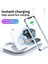 iPhone Için Ab Tak 30W 4'ü 1 Arada Kablosuz Şarj Standı iPhone 14 13 12 Samsung S22 S21 S20 Ultra Galaxy Apple Watch Hızlı Şarj Istasyonu Istasyonu (Yurt Dışından) 3