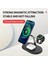 iPhone Kullanıcıları Için 100W 3'ü 1 Arada Manyetik Kablosuz Şarj Standı Samsung S22 S21 Ultra S20 iPhone Apple Galaxy Watch Hızlı Şarj Istasyonu Istasyonu (Yurt Dışından) 4