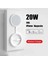 20W Kablosuz Şarj Cihazı 20W Manyetik Kablosuz Şarj Cihazı iPhone 12 Mini Xr x Xs Max 8 Plus Aksesuarları iPhone 14 13 12 11 Pro Max Için Hızlı Şarj (Yurt Dışından) 2