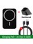 Dashboard ile 150W Araç Manyetik Kablosuz Şarj Cihazı Macsafe iPhone 13 12 14 Pro Max Hızlı Kablosuz Şarj Istasyonu Araç Şarj Cihazı Telefon Tutucu (Yurt Dışından) 1