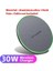 Gri Kablosuz 30W Hızlı Kablosuz Şarj Pedi iPhone 14 13 12 11X8 Pro Max Samsung Galaxy S22 S21 Xiaomi 12 Kablosuz Şarj Istasyonu (Yurt Dışından) 1