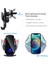 Beyaz Araç Şarj Cihazı Hızlı Şarj 15W Kablosuz Araç Şarj Cihazı Otomatik Sıkma Telefon Tutucu Dağı iPhone 14 13 12 11 Xs Xr x 8 7 Samsung S22 S21 (Yurt Dışından) 4