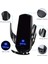 10W Altın Fdgao Kablosuz Şarj Cihazı Araç Montaj Otomatik 15W /10W Hava Firar Telefon Tutucu iPhone 14 13 12 11 Xs Xr x 8 Samsung S21 S20 S10 (Yurt Dışından) 5