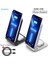 Beyaz 20W 2 In 1 Hızlı Kablosuz Şarj Cihazı iPhone 14 13 Pro Max 12 11 Xs Xr Kablosuz Şarj Standı Samsung S22 S21 Xiaomi 12 (Yurt Dışından) 2