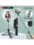 Seçenek 3 Selfie Çubuğu Monopod Tripod, Kablosuz Bluetooth Uzaktan Halka Dolgu Işığı ile Mobil Huawei Xiaomi IPhone Cep Telefonu Akıllı Telefon (Yurt Dışından) 2
