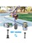 Beyaz Q09 Çıkarılabilir Dolgu Işığı Gimbal Sabitleyici Mını Bt Tripod Kablosuz Cep Telefonu Monopod Selfie Çubuğu Işık ile (Yurt Dışından) 4