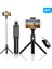 Siyah Yeni Selfie Sopa Monopod Tripod Mobil Huawei Xiaomi IPhone Cep Telefonu Akıllı Telefon Için Kablosuz Bluetooth Uzaktan ile (Yurt Dışından) 2