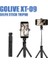 Siyah Akıllı Telefon Selfie Çubuğu Bluetooth Uyumlu Kontrol Yüksekliği Ayarlanabilir Selfie Çubuğu Android 10.0 Ios Için Tripod ile (Yurt Dışından) 1