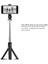 Siyah Akıllı Telefon Selfie Çubuğu Bluetooth Uyumlu Kontrol Yüksekliği Ayarlanabilir Selfie Çubuğu Android 10.0 Ios Için Tripod ile (Yurt Dışından) 4