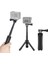 Kit 2 Uzatılabilir El Selfie Sopa Gopro Taşınabilir Vlog Kolu Gopro Hero Için Tripod Standı 9 8 7 6 5 Max Hero9 Djı Osmo Eylem Kamera (Yurt Dışından) 4