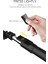 Siyah Aynalı 3'ü 1 Arada Kablosuz Bluetooth Selfie Çubuğu Katlanabilir Deklanşörlü El Tipi Selfie Çubuğu Tripod Canlı Tiktok Yayını (Yurt Dışından) 4