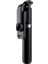 Siyah Serın Dıer Yeni Kablosuz Bluetooth Selfie Çubuğu Katlanabilir Genişletilebilir Tripod Monopod iPhone Android Telefon Için LED Dolgu Işığı ile (Yurt Dışından) 1
