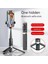 Q12S Açık Siyah Sarsıntı Önleyici Gimbal Selfie Çubuğu Katlanır Tutucu Tripod El Sabitleyici Bluetooth Uzaktan Kumanda Akıllı Telefon Gimbal iPhone Için (Yurt Dışından) 3