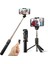 Siyah Blitzwolf Bs3 Bluetooth Uyumlu Özçekim Çubuğu Tripod Uzatılabilir Katlanabilir Monopod Kablosuz Özçekim Çubuğu iPhone Için Xiaomi (Yurt Dışından) 2