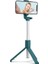 Sty A LED Yeşil Tripodlu Selfie Çubuğu LED Lambalı Halka Işık Cep Telefonu Standı Tutucu Akıllı Telefon Bluetooth Monopod Kablosuz Teleskopik (Yurt Dışından) 3
