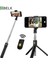 Siyah Belk 3 In 1 Kablosuz Bluetooth Selfie Sopa Deklanşör ile Uzaktan Tripod Telefon Monopod iPhone Huawei Samsung Xiaomi (Yurt Dışından) 5