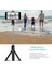 Kırmızı Beyaz 3 In 1 Kablosuz Bluetooth Selfie Çubuğu Katlanabilir Mini Tripod iPhone Ios Android Için Akıllı Uzaktan Kumanda ile Genişletilebilir Monopod (Yurt Dışından) 2