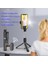 Beyaz Selfie Çubuğu Akıllı Telefon Bluetooth Tripod Selfie Çubuğu LED Işık Mini Telefon Standı 360 Gimbal Sabitleyici Fotoğrafçılık Cep Cep Telefonu Için (Yurt Dışından) 2