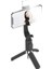Tripod Selfie Çubuğu Ayarlanabilir Canlı Yayın Tripod Taşınabilir Cep Telefonu Standı Yatay ve Dikey Arasında Dolgu Işığı Anahtarı (Yurt Dışından) 1