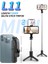 Beyaz Işıklı Katlanabilir Mini Tripod Alüminyum Alaşımlı Mini Selfie Çubuğu Mini Esnek Tripod Dolgu Işığı Deklanşörlü Uzaktan Kumanda Ios Android Için (Yurt Dışından) 4