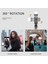 Siyah Aydınlatma 3 Işık Modlu Selfie Çubuğu Telefon Tripod'u 3 Işık Modlu Telefon Tripod Standı 360 Derece Döndürme (Yurt Dışından) 5