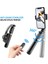 Beyaz El Gimbal Sabitleyici 1 Eksenli Bluetooth Deklanşör Selfie Sopa Tripod Akıllı Telefon Eylem Kamera Video Kayıt Vlog Canlı (Yurt Dışından) 3