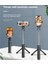 Beyaz Çok Fonksiyonlu Kablosuz Bluetooth Selfie Sopa Katlanabilir Mini Tripod Telefon Deklanşör Ios Android Için Ayrılabilir Uzaktan Kumanda (Yurt Dışından) 3