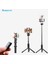 Dolum Işığı Yok 3'ü 1 Arada Mini Kablosuz Bluetooth Selfie Çubuğu Tripodlu LED Dolgu Işığı Uzatılabilir Monopod Iphone'lar Için Samsung Huawei Xiaomi (Yurt Dışından) 2