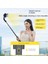 Siyah Kutulu Roreta 2023 Yeni Katlanabilir Bluetooth Kablosuz Selfie Çubuğu Tripod, Bluetooth Deklanşör Doldurma Işığı Tek Eksenli Sabitleyici Monopod (Yurt Dışından) 3