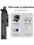 No Box Alüminyum Alaşımlı Bluetooth Uyumlu Selfie Çubuğu Tripod Katlanabilir Monopod, Aksiyon Kameraları Akıllı Telefonlar Için Iki LED Dolgu Işığı ile (Yurt Dışından) 3