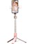 Pembe Kablosuz Bluetooth Selfie Sopa Uzatılabilir Monopod Mini Tripod Dolgu Işığı ile Bluetooth Uzaktan Deklanşör Ios Android Telefon Için (Yurt Dışından) 1