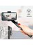 Beyaz Gimbal Sabitleyici, Bluetooth Uyumlu Kablosuz Uzaktan Taşınabilir Telefon Tutucu Otomatik Denge ile 360° Dönebilen Selfie Çubuğu Tripod (Yurt Dışından) 2