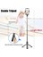Beyaz Gimbal Sabitleyici, Bluetooth Uyumlu Kablosuz Uzaktan Taşınabilir Telefon Tutucu Otomatik Denge ile 360° Dönebilen Selfie Çubuğu Tripod (Yurt Dışından) 5