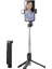 Siyah Roreta 1020MM Taşınabilir Kablosuz Bluetooth Telefon Selfie Sopa Tripod Dolgu Işığı ile Bluetooth Deklanşör iphone Huawei Için (Yurt Dışından) 1