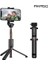 Siyah Akaso Selfie Sopa Telefon Tripod 360 ° Derece Döndürme Bluetooth Uzaktan Kablosuz Monopod ile 1/4 Montaj Vidası Eylem Kamera Için (Yurt Dışından) 1