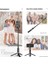 Beyaz Bluetooth Kablosuz El Selfie Sopa Tripod Uzatılabilir Monopod Uzaktan Kumanda ile Huawei iPhone 14 13 Pro Max Xiaomi Telefon Canlı (Yurt Dışından) 3