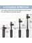 Tripod Mini Selfie Çubuğu Katlanabilir Tripod Masa Standı iPhone Kamera Için 360 Derece Top Kafalı Soğuk Ayakkabı ile Uzatılabilir Kol Gopro (Yurt Dışından) 4