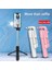 R1 Siyah Ryra Kablosuz Selfie Çubuğu Mini Tripod Ios Android Telefon Canlı Yayın Için Dolgu Işığı ile Uzatılabilir Uzaktan Deklanşör (Yurt Dışından) 2