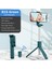 R1 Siyah Ryra Kablosuz Selfie Çubuğu Mini Tripod Ios Android Telefon Canlı Yayın Için Dolgu Işığı ile Uzatılabilir Uzaktan Deklanşör (Yurt Dışından) 3