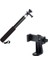 Blackc Monopod Selfie Sopa Gopro Sopa Uzatılabilir Baton Selfie Su Geçirmez El Çubukları Dağı Gopro Hero 7 6 5 Xiaoyi 4K Djı (Yurt Dışından) 1