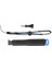 47 cm Kısa Yeşil Selfie Çubukları Kendinden El Uzatılabilir Kutup Monopod Sopa + Telefon Tutucu Go Pro Hero 10 9 8 7 6 5 Xiaomi YI4K Sjcam SJ5000 (Yurt Dışından) 3