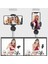 Siyah L01S Tripodlu Bluetooth Selfie Çubuğu Plastik Alaşım Kendinden Yapışkanlı Selfie Çubuğu Telefon Akıllı Telefon Iphone Samsung Huawei Için Selfie Çubuğu (Yurt Dışından) 5