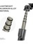 Siyah Yüksek Kaliteli Kablosuz Bluetooth Özçekim Çubuğu Tripod Uzaktan Kumanda ile Palo Özçekim Iphone Eylem Kamera Için Uzatılabilir Katlanabilir Monopod (Yurt Dışından) 5