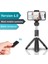 Beyaz L10 Kablosuz Bluetooth Mini Selfie Sopa Tripod 3 In 1 Ios Android Için Katlanabilir Monopod El Masaüstü Gimbal Sabitleyici (Yurt Dışından) 3