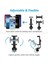 Mavi 3 In 1 Bluetooth Selfie Çubuğu Tripod Monopod Xiaomi Redmi/huawei/iphone 11/samsung Akıllı Telefon Telefon Selfie Çubuğu Standı Tutucu (Yurt Dışından) 5
